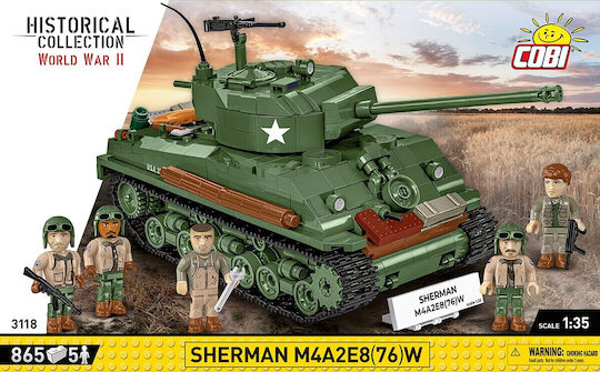 Cobi Τουβλάκια Sherman M4a2e8 865τμχ