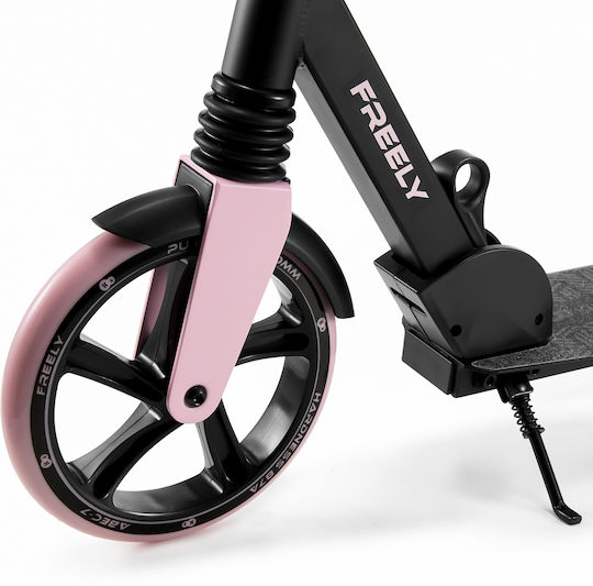 Kinderkraft Kinderroller Klappbar Freely 2-Rad Rosa