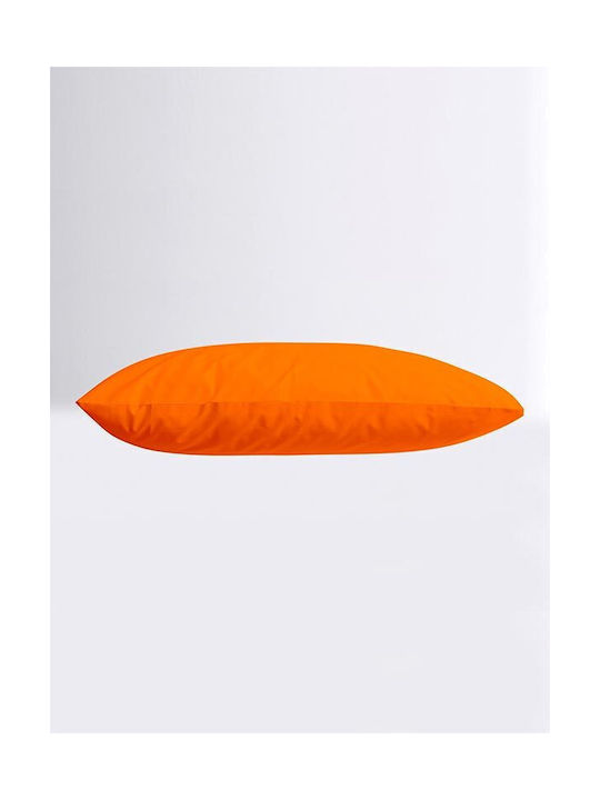 Sunshine Menta Kissenbezug-Set mit Umschlagumschlag Orange 50x70cm.