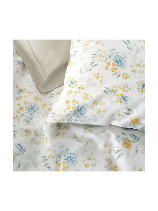 Rythmos Sorin Pillowcase Set with Envelope Cover Blue 50x70cm.
