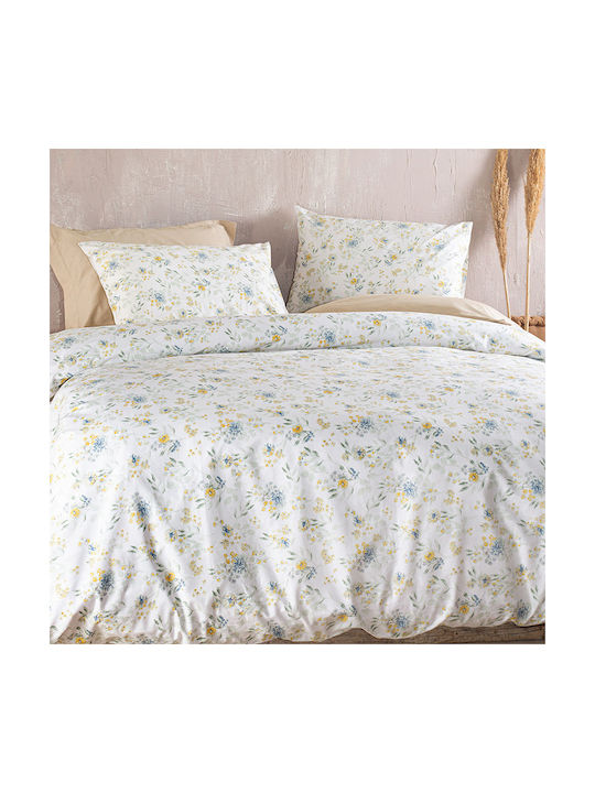 Rythmos Sorin Pillowcase Set with Envelope Cover Blue 50x70cm.