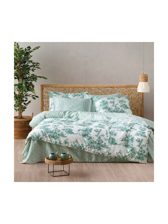 Kentia Toile Σετ Μαξιλαροθήκες Oxford 02 50x70εκ.