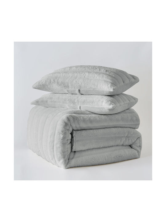 Liolios Home Volcano Pillowcase Lt Grey 50x70cm.