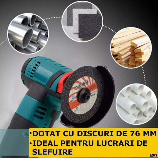 Τροχός Mini 76mm Ρεύματος 750W