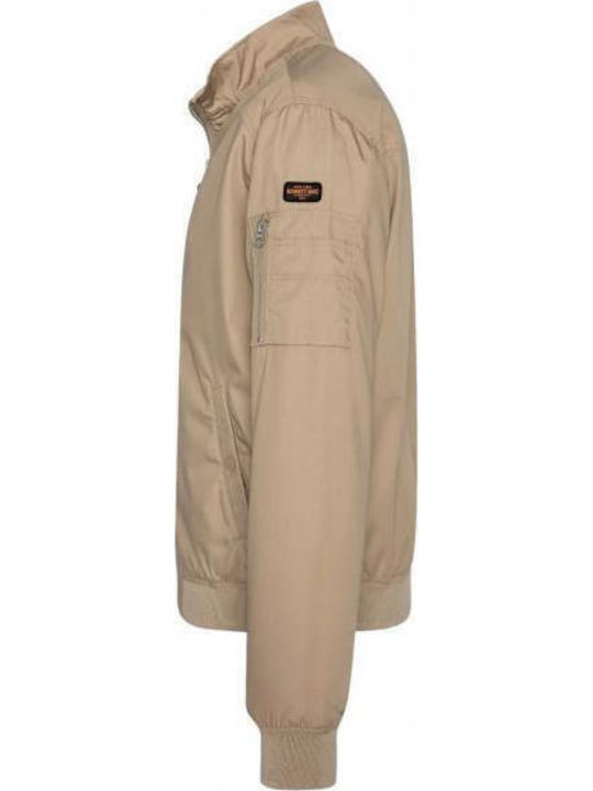 Μπουφάν Bomber Light Beige