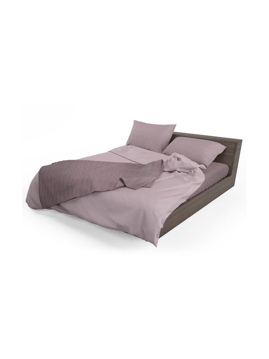 Flamingo Chic Σετ Μαξιλαροθήκες Amethyst 52x72εκ.
