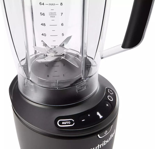 NutriBullet SmartSense 1500 Combo Blender with Tritan Jug 1.8 lt 1500W Graphite