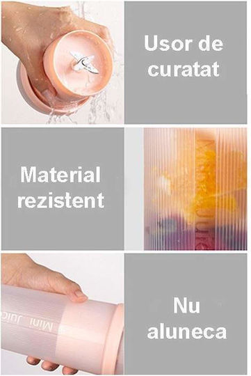 Mixer mit Kunststoffkanne 300 ml Rosa