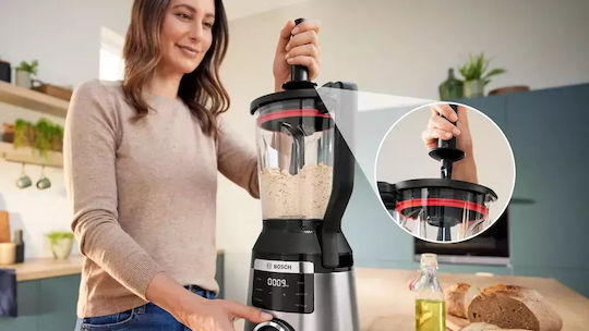 Bosch Serie 6 Блендери с Пластмасова Каната 2 л 1800W Сив