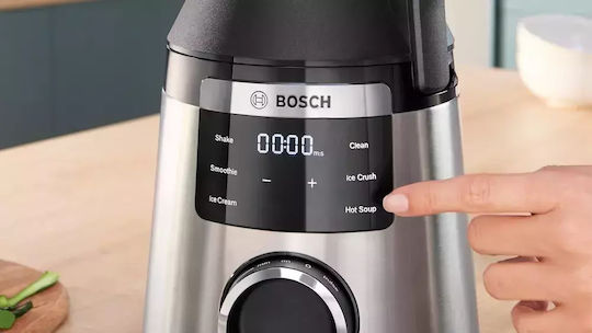 Bosch Serie 6 Блендери с Пластмасова Каната 2 л 1800W Сив