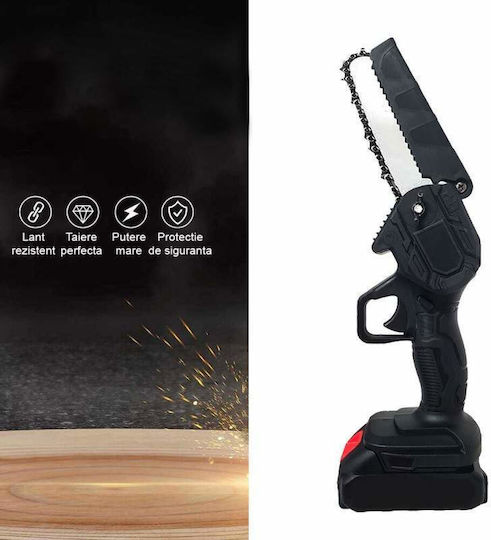 Κλαδευτικό Αλυσοπρίονο Μπαταρίας 24V 2kg με Λάμα 10.16cm