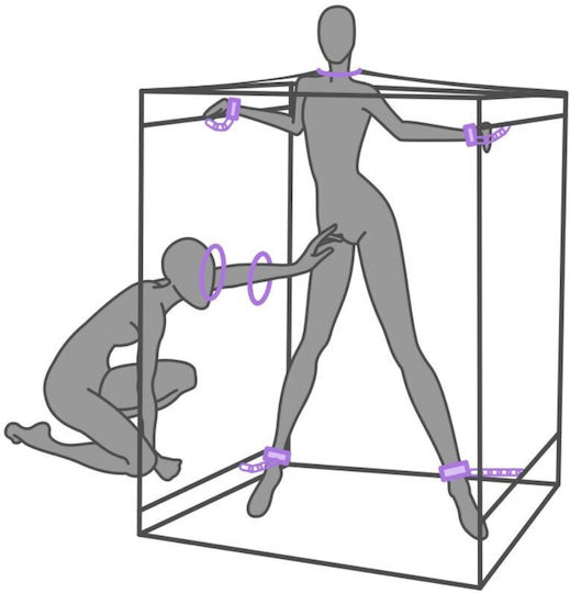Kink BDSM Accessory σε Μωβ Χρώμα