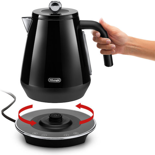 De'Longhi Fierbător de Călătorie 1.7lt 2000W Gri