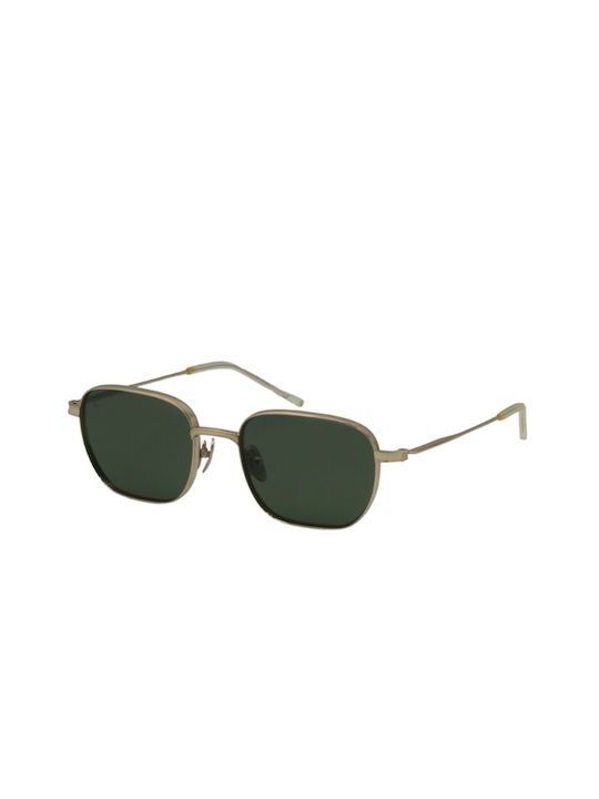 Kaleos Monk Unisex Γυαλιά Ηλίου με Χρυσό Μεταλλικό Σκελετό και Πράσινο Φακό Monk1