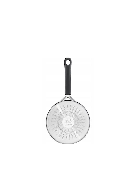 Tefal Jamie Oliver Σετ Κατσαρόλες από Ανοξείδωτο Ατσάλι Silver με Αντικολλητική Επίστρωση 6τμχ
