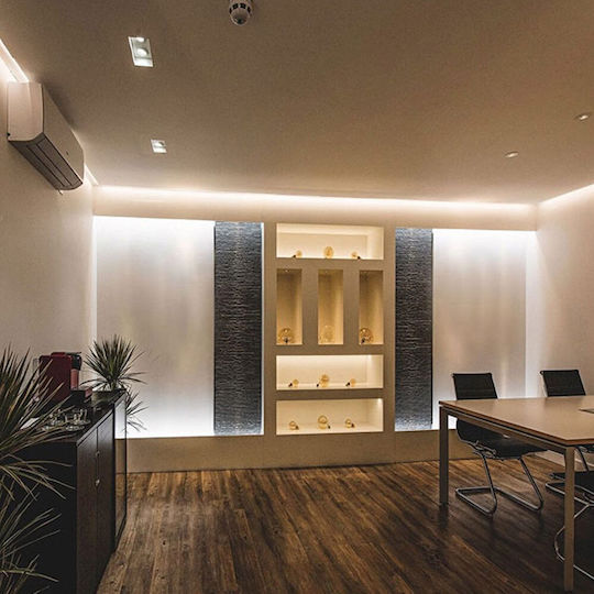 Aigostar Αδιάβροχη Ταινία LED 220V Θερμό Λευκό Φως 1m Τύπου SMD2835
