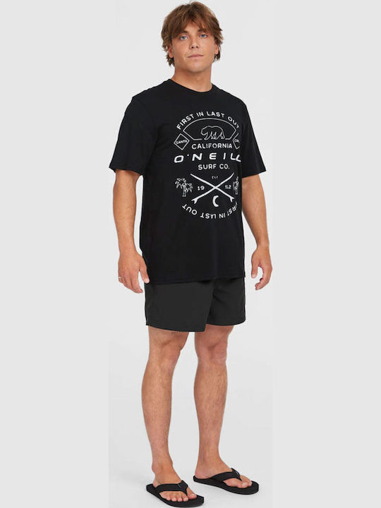 T-shirt Μαυρο