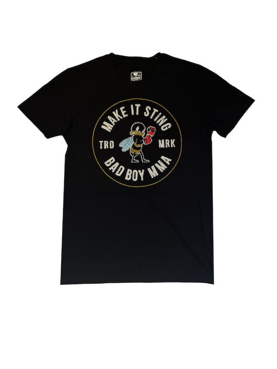 T-shirt Μαύρο