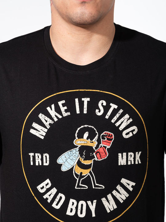 T-shirt Μαύρο