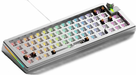Glorious Gmmk 3 Pro Barebones 65% Keyboard Silver