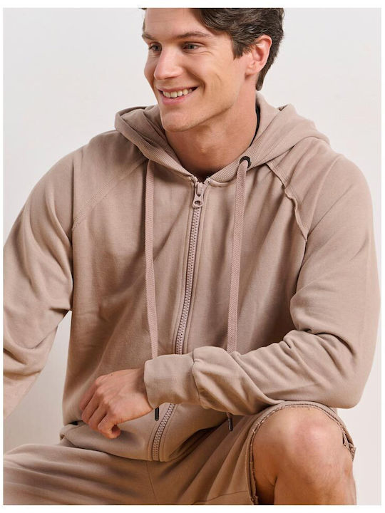 Sweatshirt with Hood Noisette