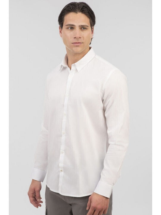 Μακρυμάνικo Πουκάμισο White