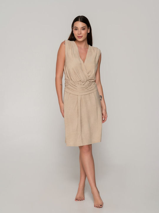 Luna Feminin Rochie de Plajă Beige
