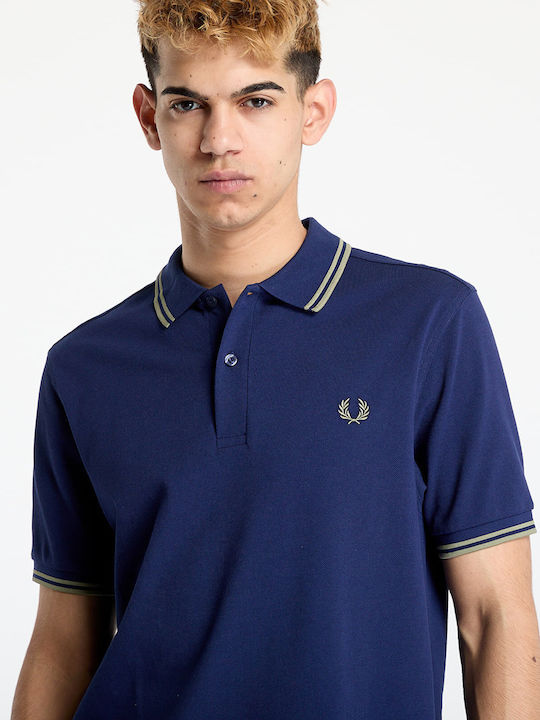 T-Shirt Blue/olive Mint