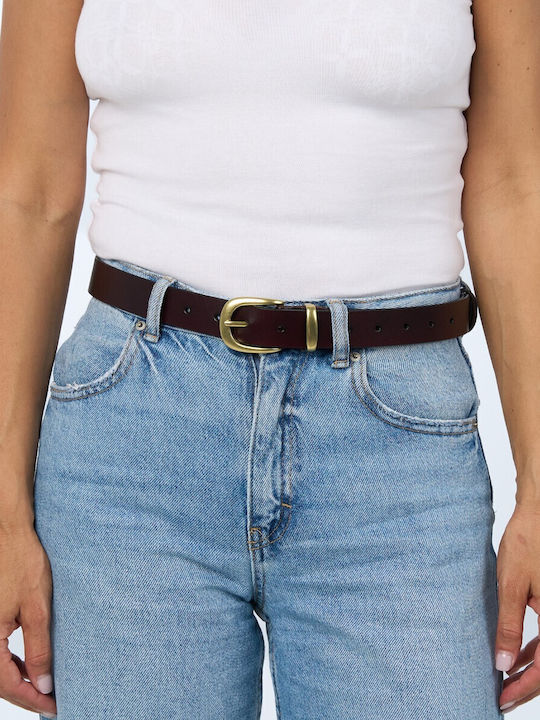 Leder Damen Gürtel Braun