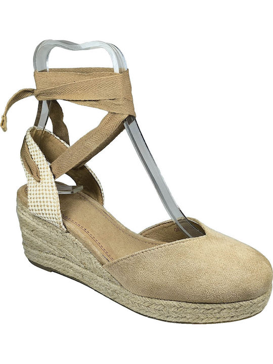 Anatomic Women's Platform Espadrilles Beige