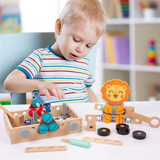 Creative Jucărie De Construcție Din Lemn Pentru Copii 3+ Ani