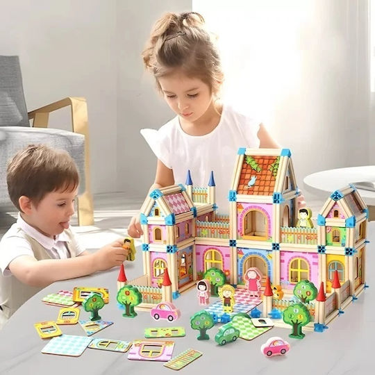Creative Jucărie De Construcție Din Lemn Pentru Copii 3+ Ani