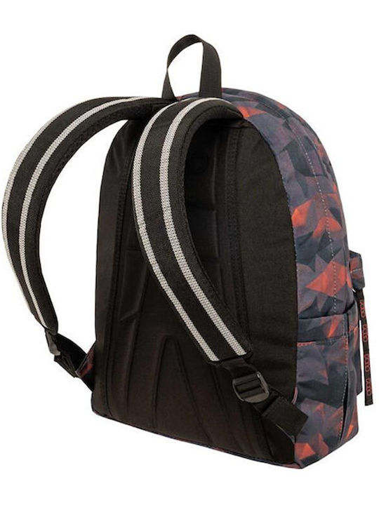 Polo Original Scarf Shapes School Bag Backpack Junior High-High School Red with Water Bottle Holder 20Liters 2025