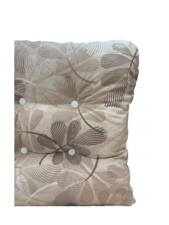Linea Home Gartenstuhlkissen mit Rückenlehne Bambus Eden Mocha 50x100cm. LH2025278