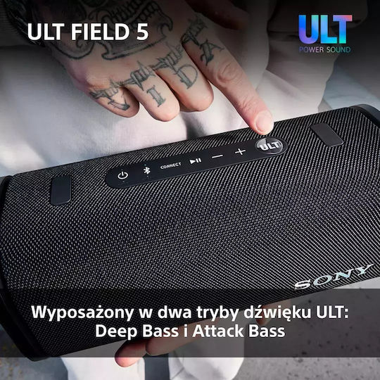 Sony ULT Field 5 Waterproof Bluetooth Speaker 27W with Battery Life up to 25 hours White