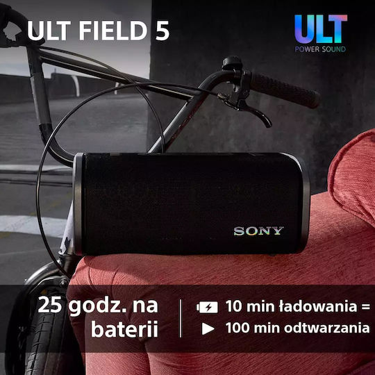 Sony ULT Field 5 Waterproof Bluetooth Speaker 27W with Battery Life up to 25 hours White