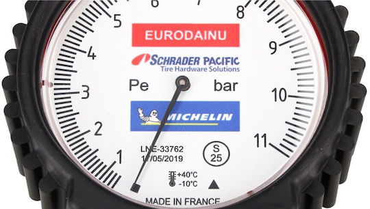 Pistol Profesional de Umflare Anvelope Schrader Michelin Eurodainu 0-11bar