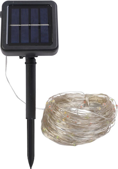Lightex Hanging Solar Light Garland 4W 100lm RGB with Photocell IP65
