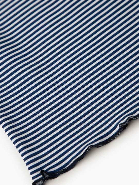 Minerva Dots Stripes Παιδικό Φανελάκι Αμάνικο Marine