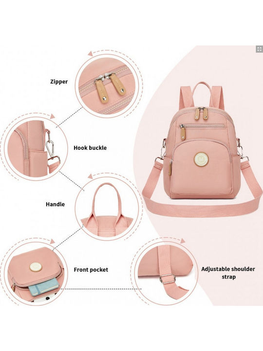 Women's Bag Backpack Pink