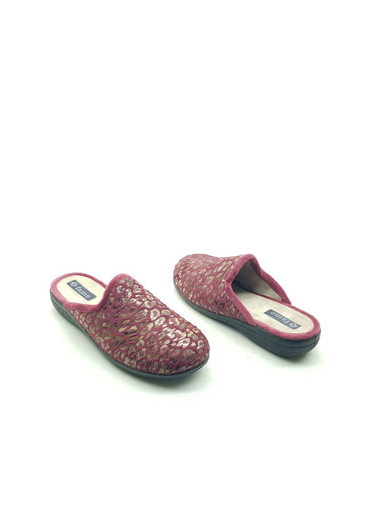 Anatomical Women's Slippers Burgundy