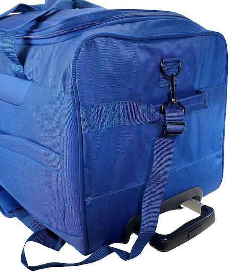 Diplomat Sack Voyage Blue with Wheels Fabric L70xW34xH36cm