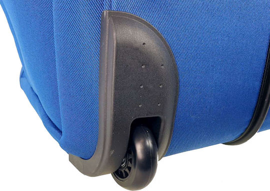 Diplomat Sack Voyage Blue with Wheels Fabric L70xW34xH36cm