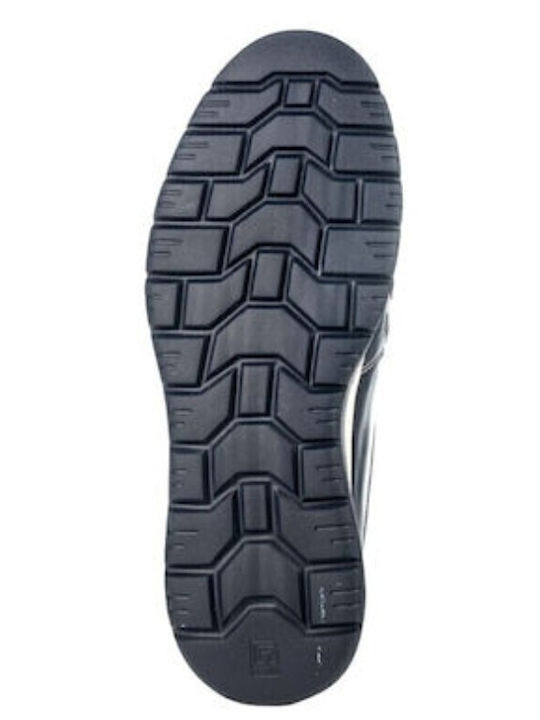 Leder Herren Freizeitschuhe Anatomisch Schwarz