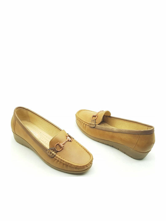 Γυναικεία Loafers σε Καφέ Χρώμα