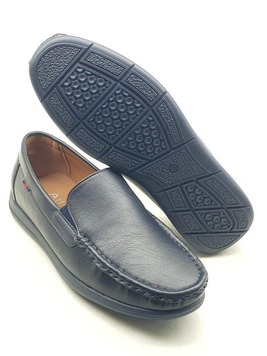 Ανδρικά Loafers σε Μπλε Χρώμα
