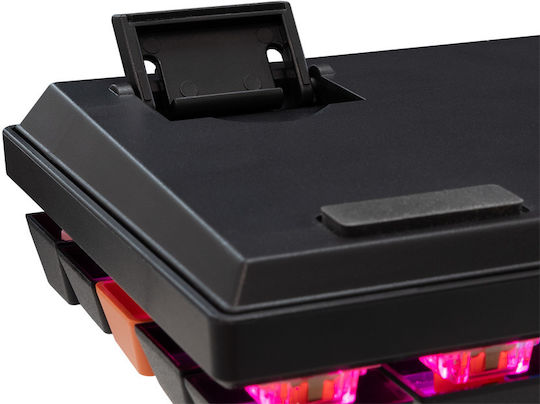 Baracuda Dolphin Gaming Μηχανικό Πληκτρολόγιο 60% με Custom Red διακόπτες και RGB φωτισμό (Αγγλικό US)