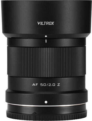 Viltrox Full Frame Camera Lens AF 50mm f/2 Air Z Fixed for Nikon Z Mount Black