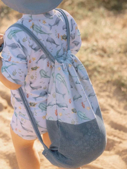 Little Dutch Ocean Sea Life Multi Colour Geantă pentru Copii Săculeț Bej