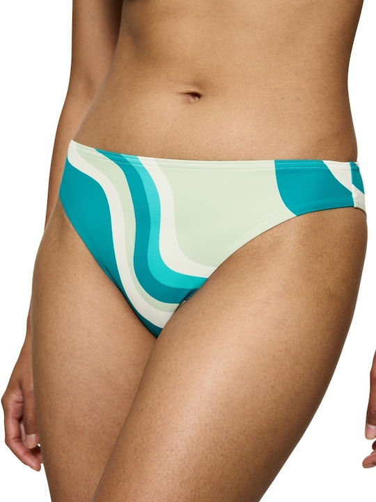 Summer Mix & Match Bikini Slip Τιρκουάζ